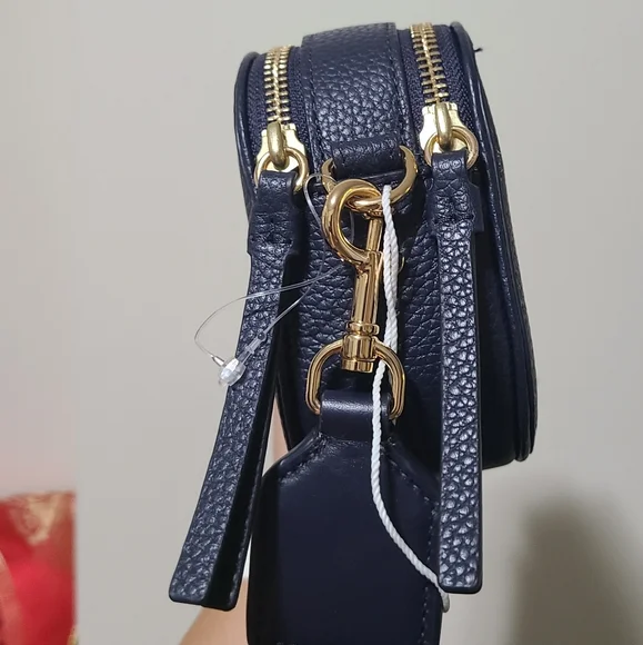 Tory Burch Navy Miller Mini Crossbody Bag Nwt - Picture 10 of 12